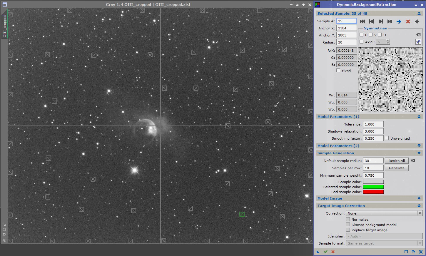 Dynamic Background Extraction