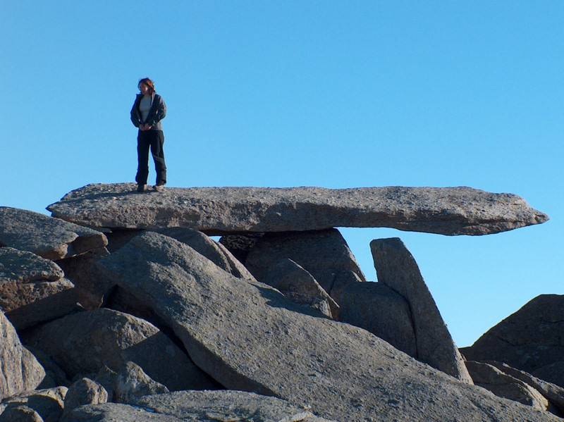 Cantilever Stone on Glyder Fach